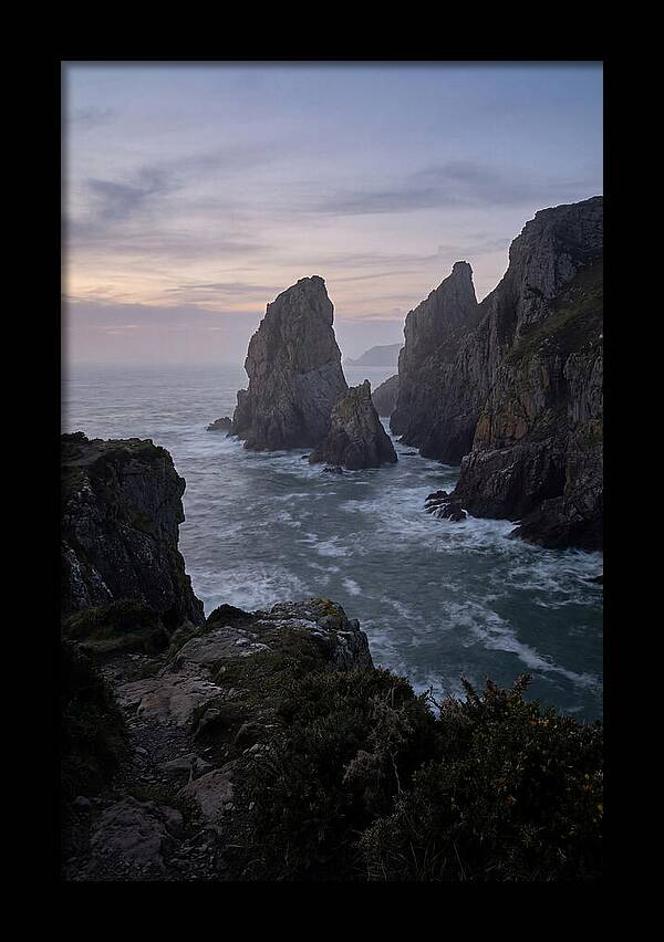 Elegug Stacks At Dusk
