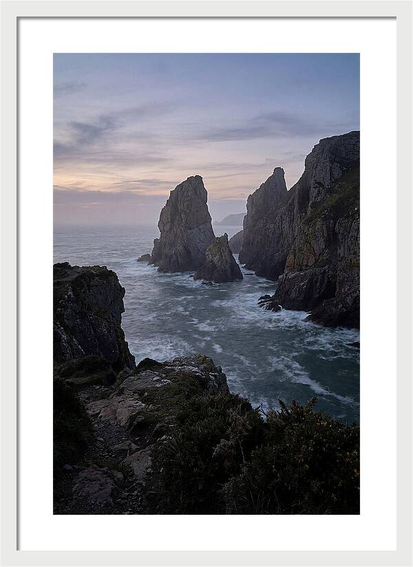 Elegug Stacks At Dusk