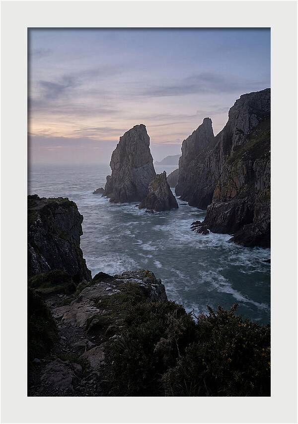 Elegug Stacks At Dusk