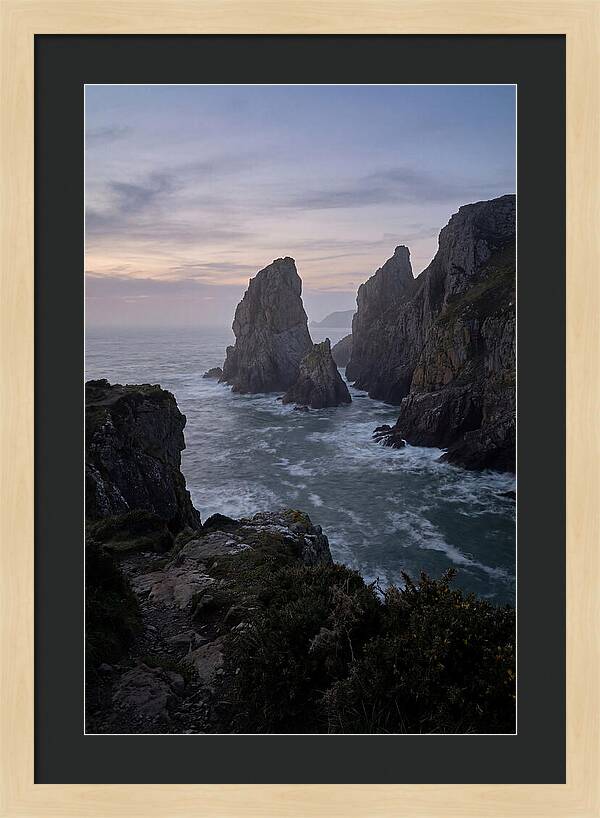 Elegug Stacks At Dusk