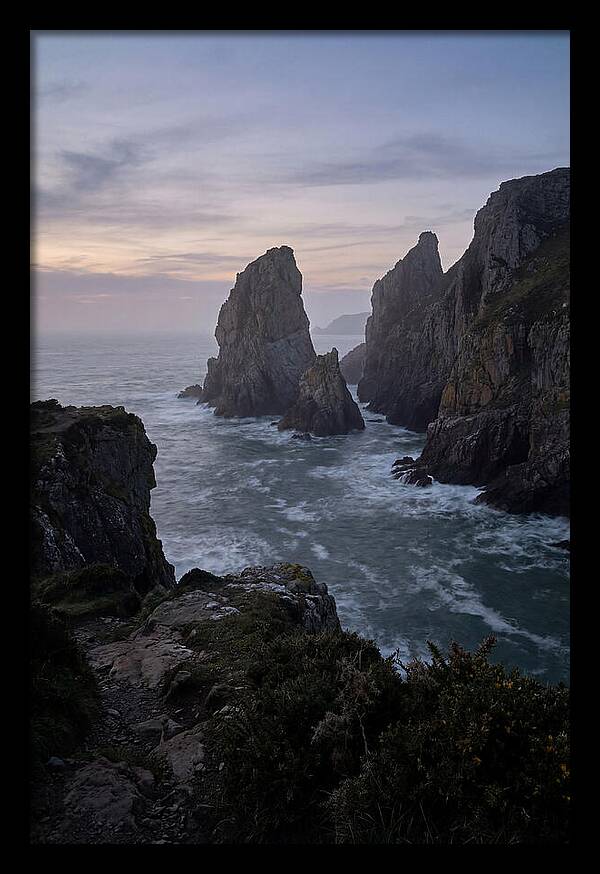 Elegug Stacks At Dusk