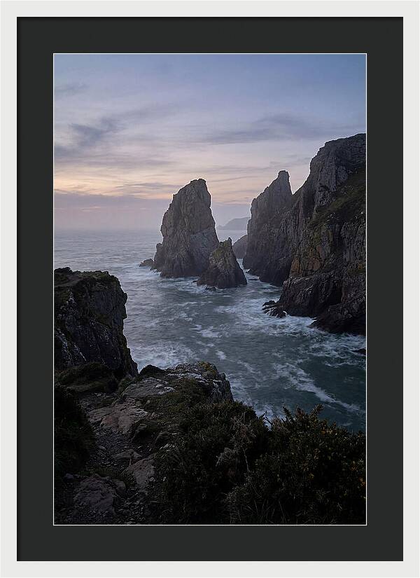 Elegug Stacks At Dusk