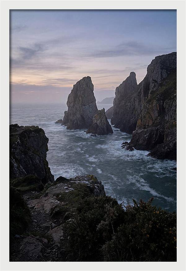 Elegug Stacks At Dusk
