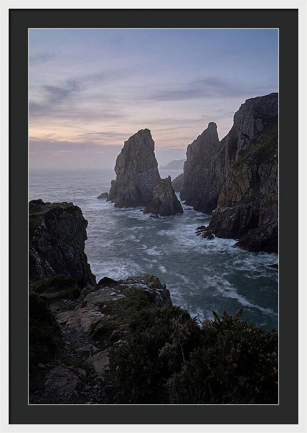 Elegug Stacks At Dusk