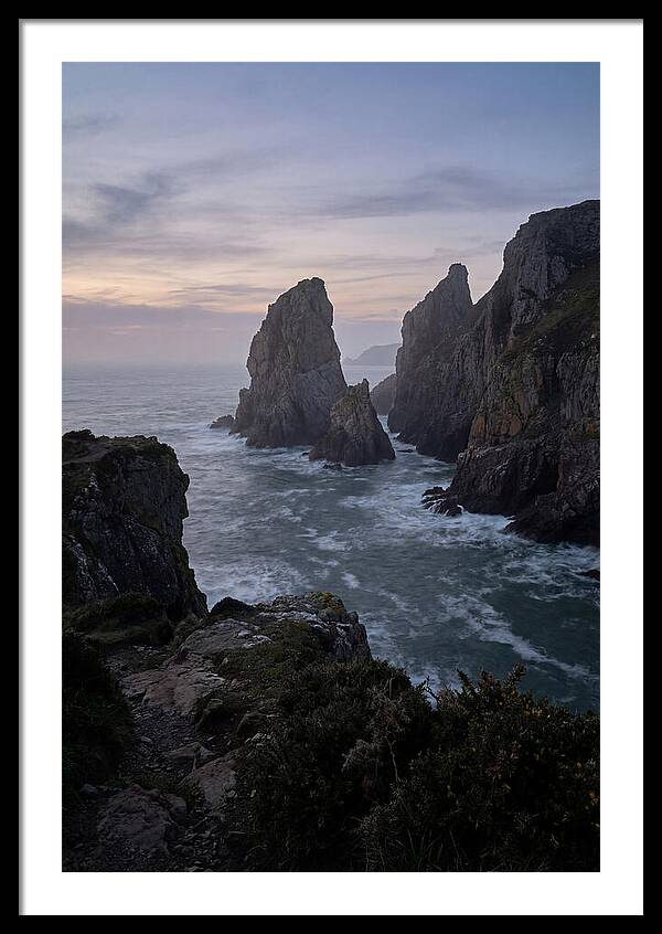 Elegug Stacks At Dusk