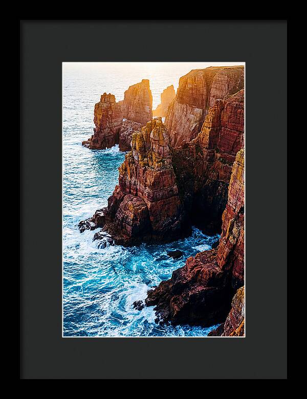 Elegug Stacks At Sunset