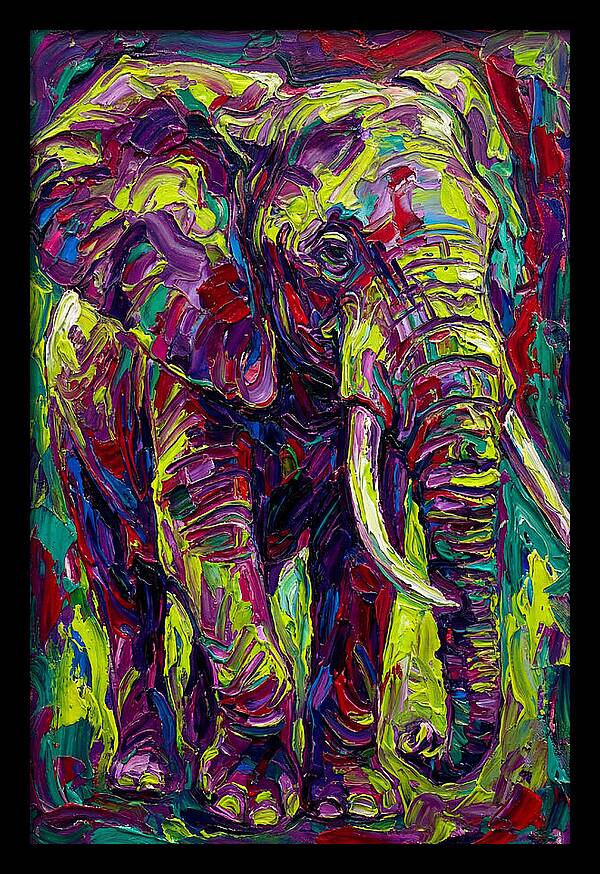 Elephant In Vibrant Colors