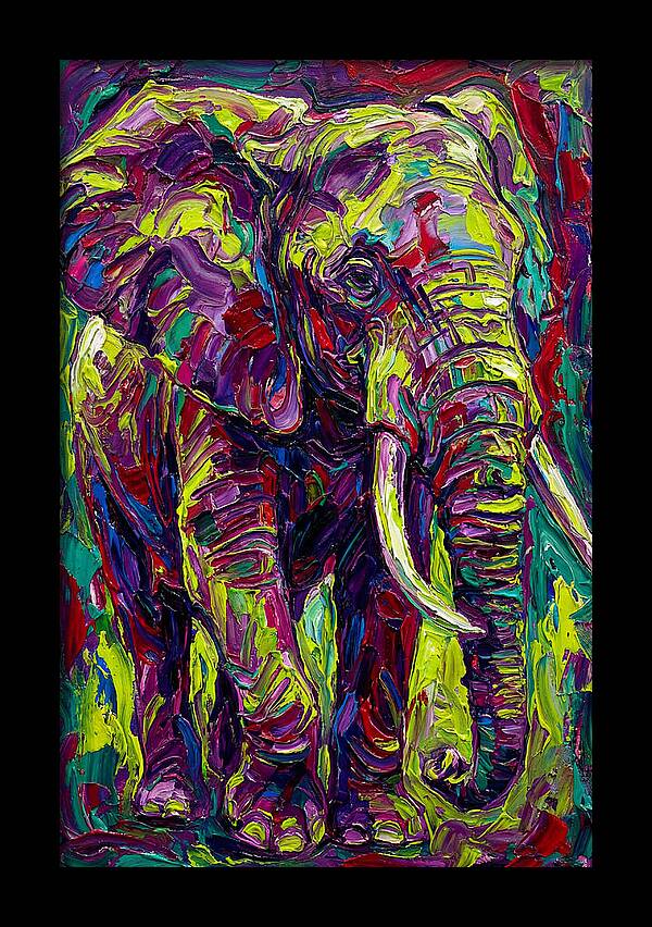 Elephant In Vibrant Colors