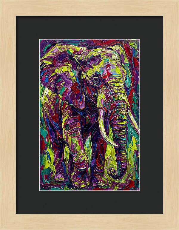 Elephant In Vibrant Colors