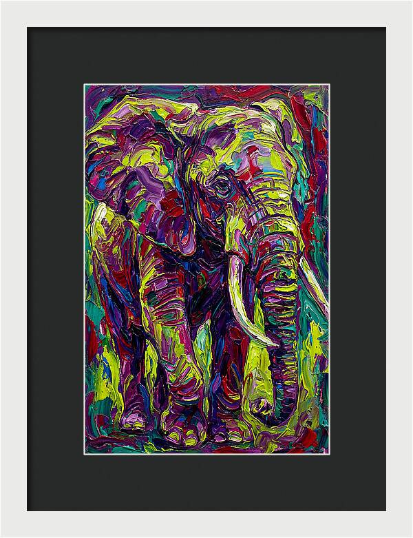 Elephant In Vibrant Colors
