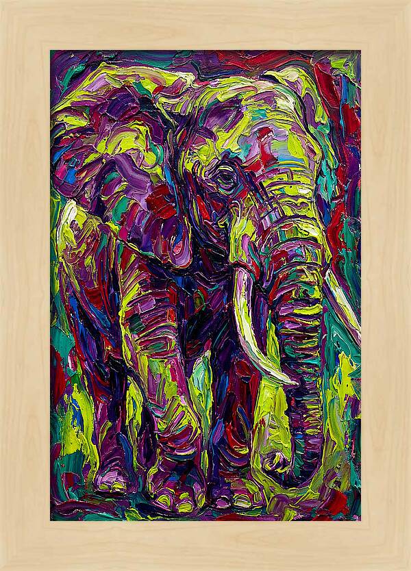 Elephant In Vibrant Colors