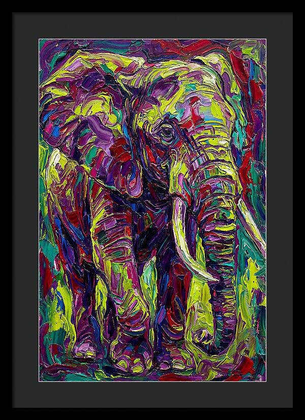 Elephant In Vibrant Colors