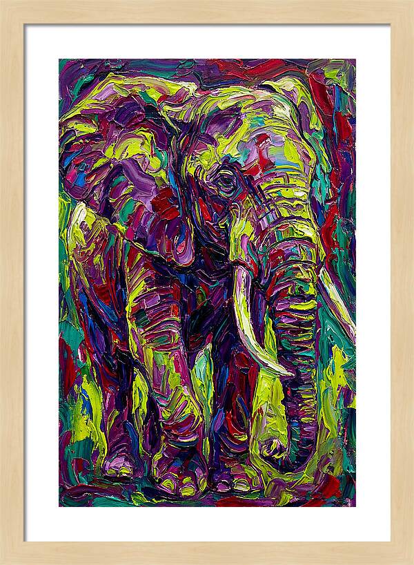 Elephant In Vibrant Colors