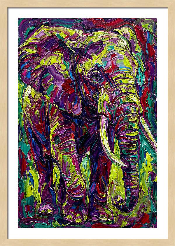 Elephant In Vibrant Colors