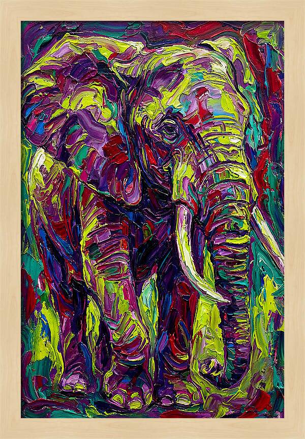 Elephant In Vibrant Colors