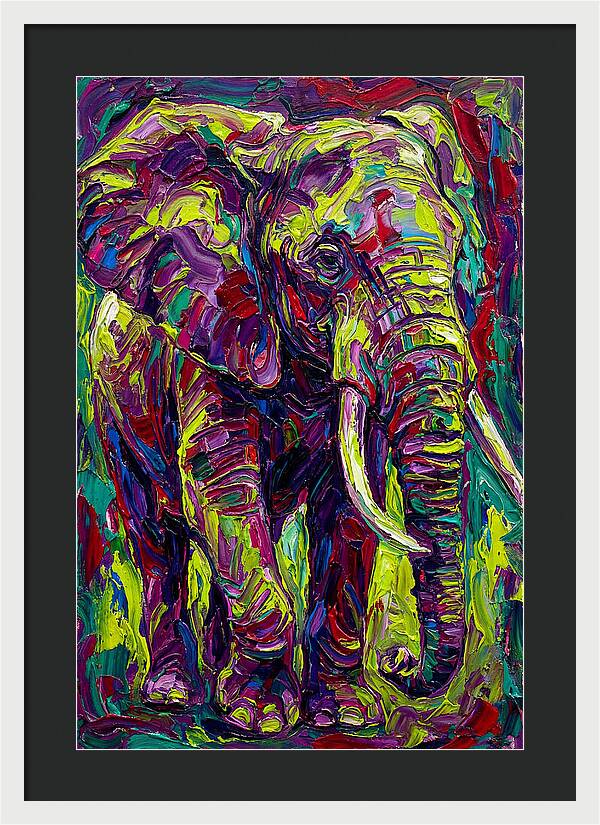 Elephant In Vibrant Colors