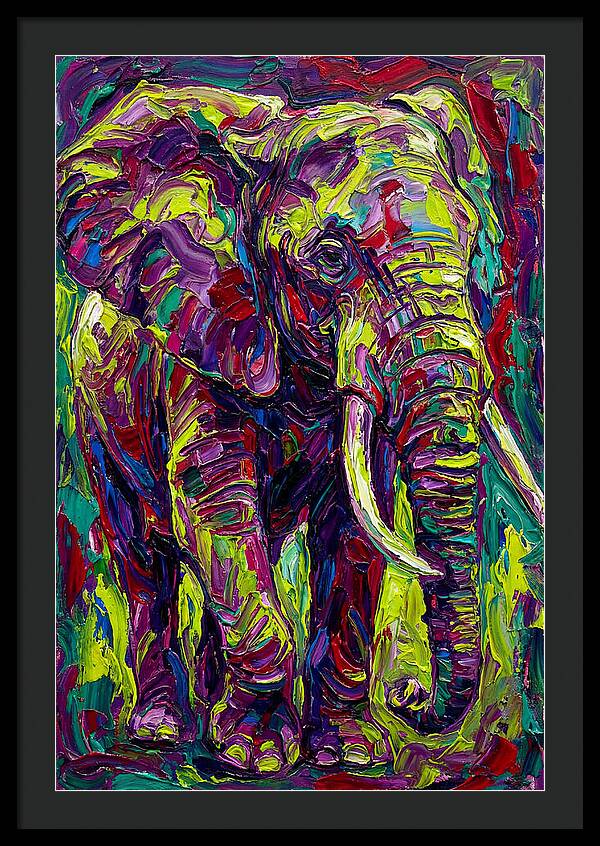 Elephant In Vibrant Colors