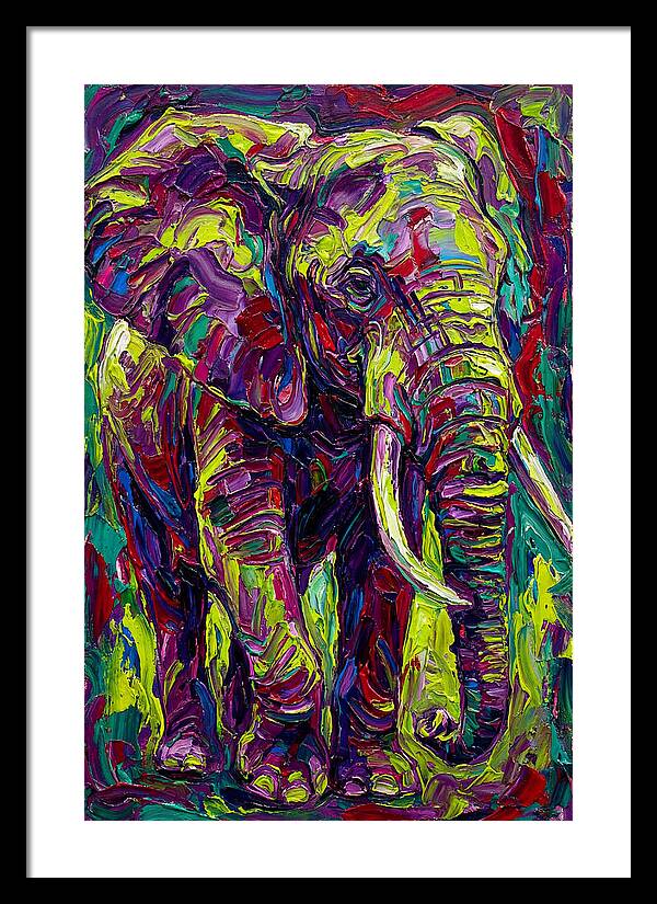 Elephant In Vibrant Colors