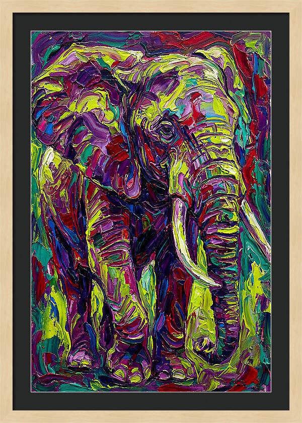 Elephant In Vibrant Colors