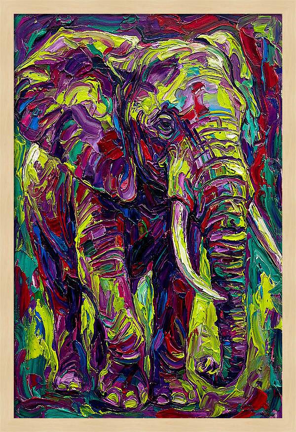 Elephant In Vibrant Colors