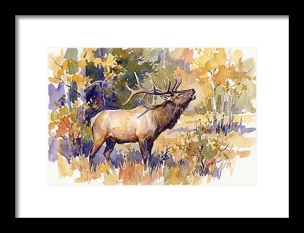 Elk In Autumn Splendor