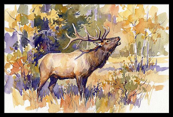 Elk In Autumn Splendor