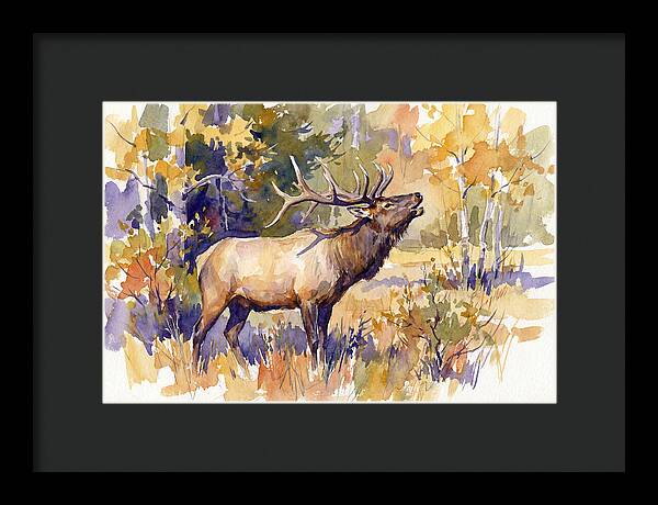 Elk In Autumn Splendor