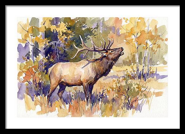 Elk In Autumn Splendor