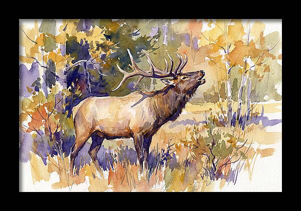 Elk In Autumn Splendor