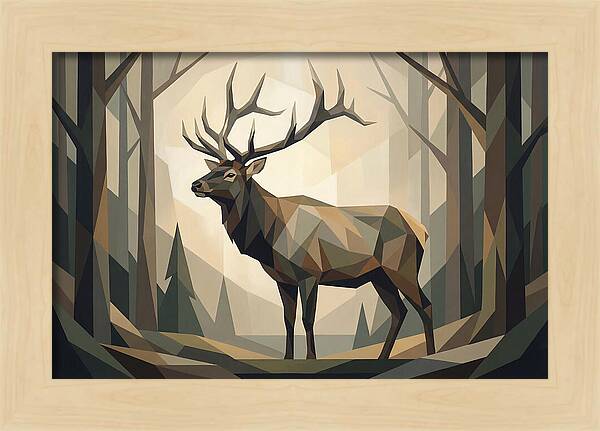 Elk Majestic In The Forest