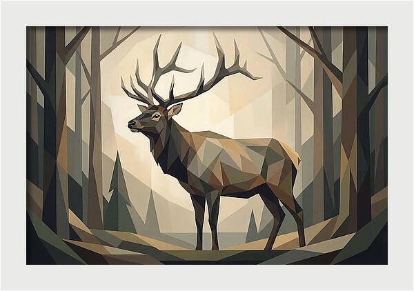 Elk Majestic In The Forest