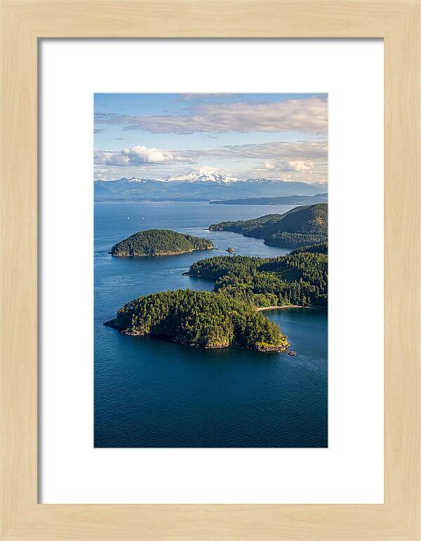 Emerald Islands In Azure Waters