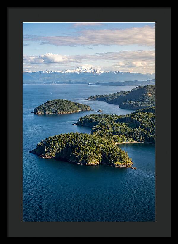 Emerald Islands In Azure Waters
