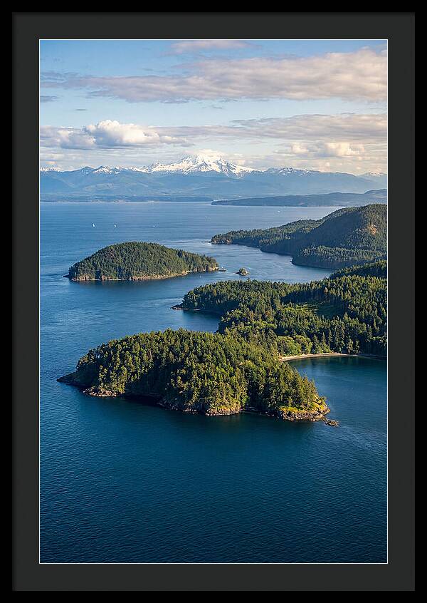 Emerald Islands In Azure Waters