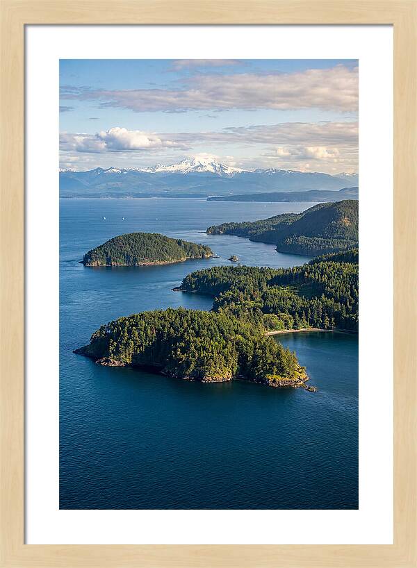 Emerald Islands In Azure Waters