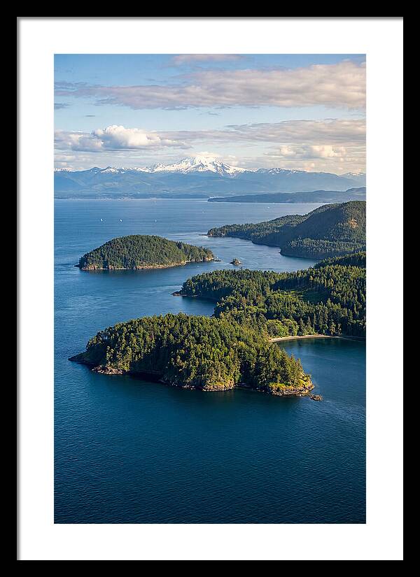 Emerald Islands In Azure Waters