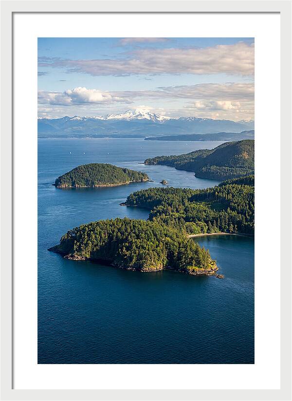 Emerald Islands In Azure Waters