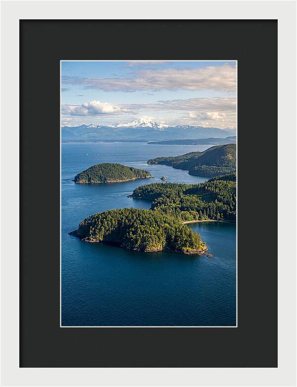 Emerald Islands In Azure Waters