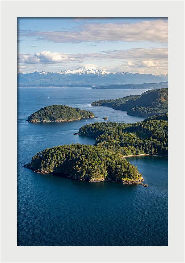 Emerald Islands In Azure Waters