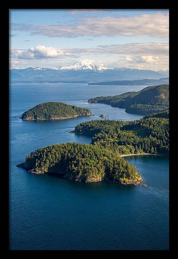 Emerald Islands In Azure Waters