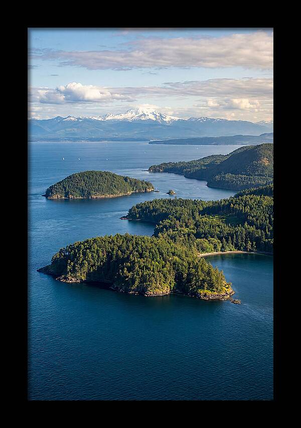 Emerald Islands In Azure Waters