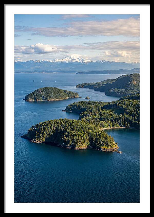 Emerald Islands In Azure Waters