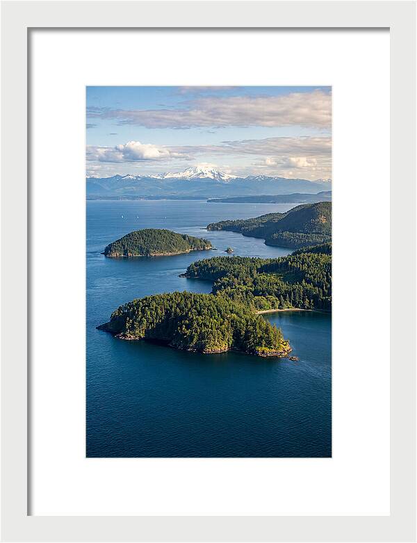 Emerald Islands In Azure Waters