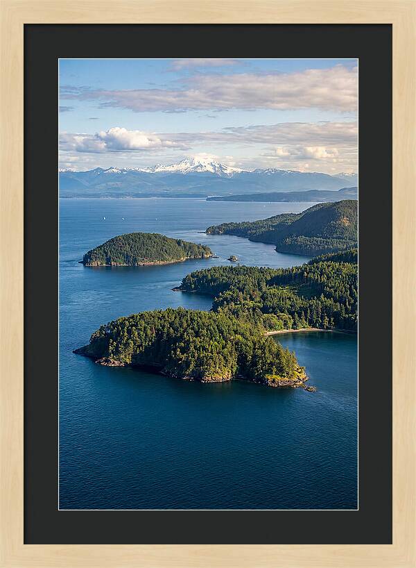 Emerald Islands In Azure Waters
