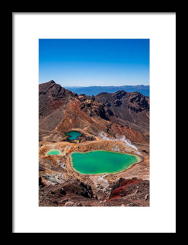 Emerald Lakes Of Tongariro
