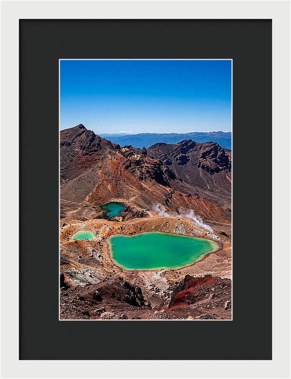 Emerald Lakes Of Tongariro