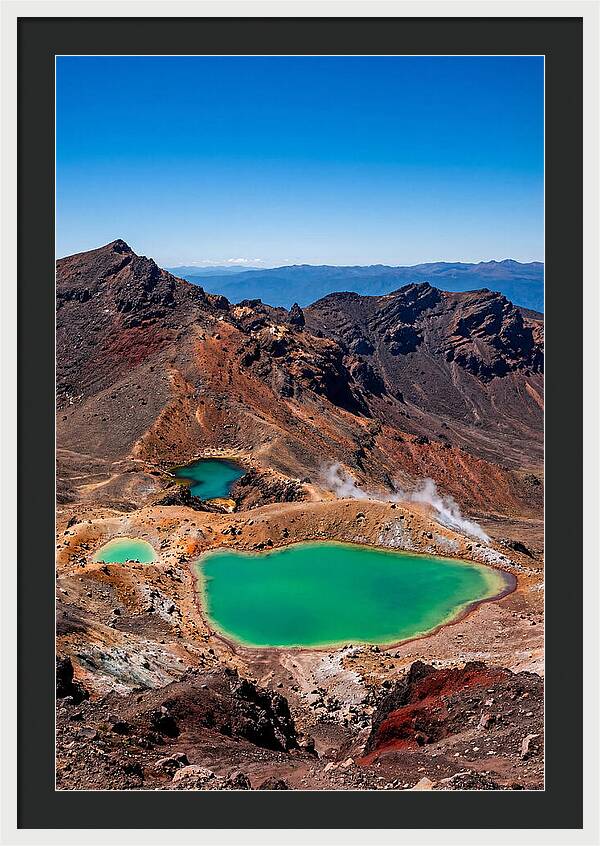 Emerald Lakes Of Tongariro