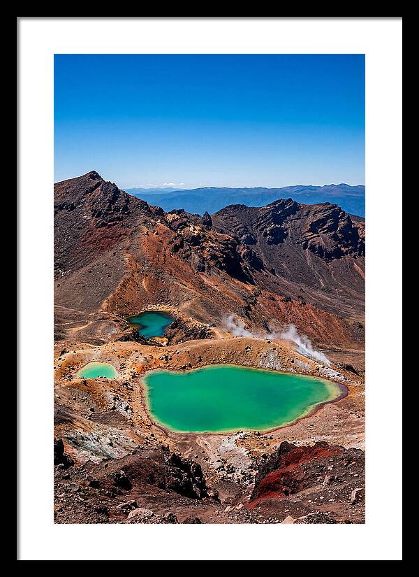 Emerald Lakes Of Tongariro
