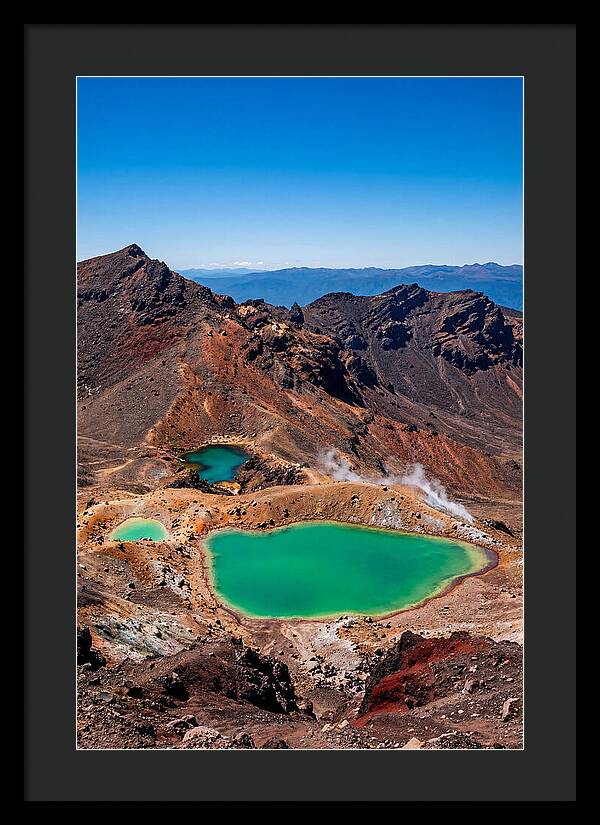 Emerald Lakes Of Tongariro