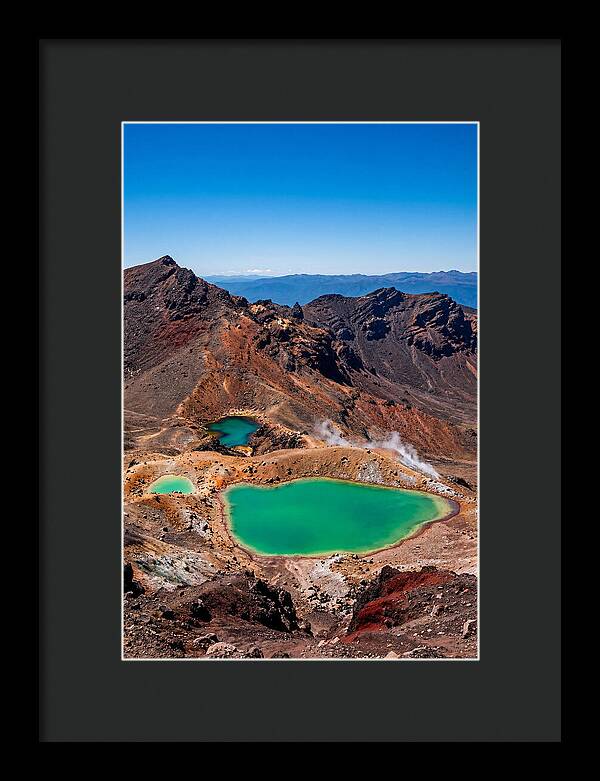 Emerald Lakes Of Tongariro